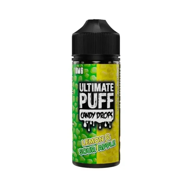 Lemon & Sour Apple Ultimate Puff Candy Drops 120ml Lemon & Sour Apple Ultimate Puff Candy Drops 120ml - Vape Lab