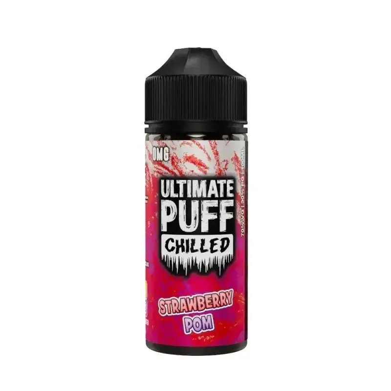 Strawberry Pom Ultimate Puff Chilled 120ml Strawberry Pom Ultimate Puff Chilled 120ml - Vape Lab