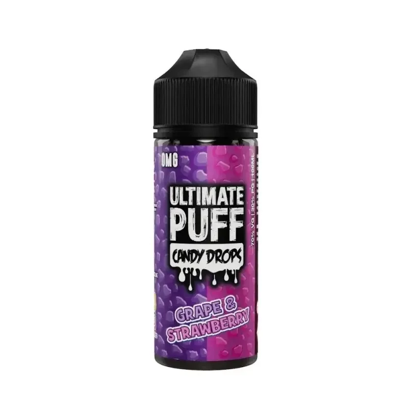 Grape & Strawberry Ultimate Puff Candy Drops 120ml Grape & Strawberry Ultimate Puff Candy Drops 120ml - Vape Lab
