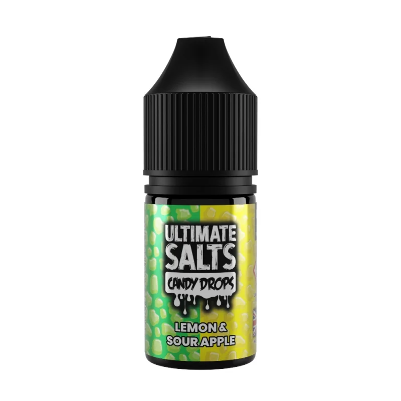 Lemon & Sour Apple Candy Drops Ultimate Salts Lemon & Sour Apple Candy Drops Ultimate Salts - Vape Lab