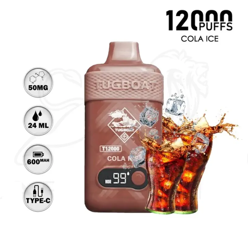 Cola Ice Tugboat T12000 Cola Ice Tugboat T12000 - Vape Lab