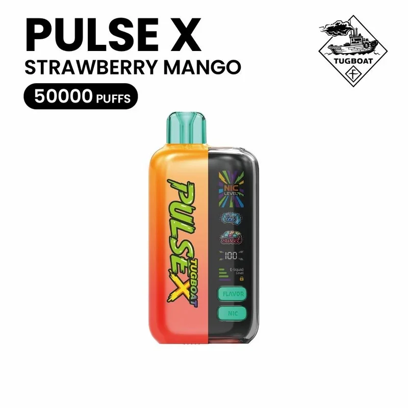 Strawberry Mango Tugboat Pulse X Strawberry Mango Tugboat Pulse X - Vape Lab