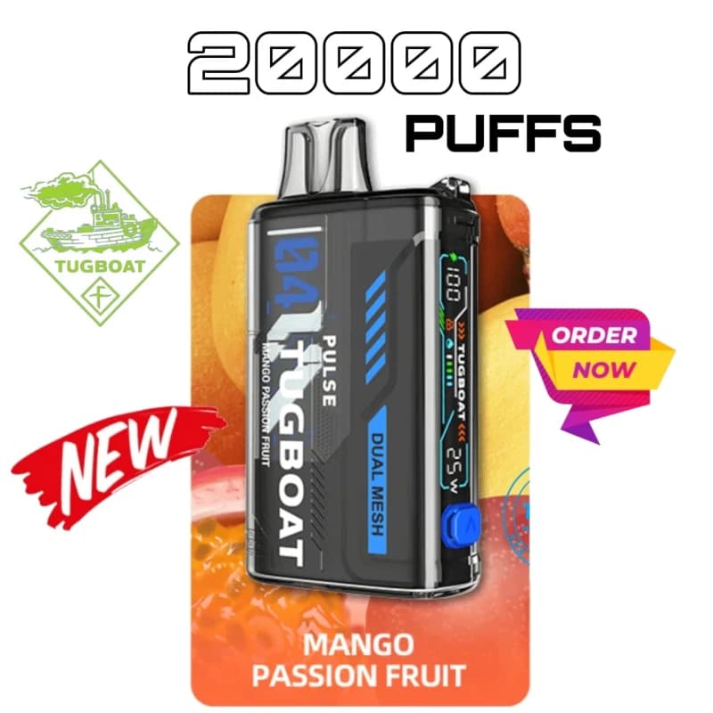 Mango Passion Fruit Tugboat Pulse Mango Passion Fruit Tugboat Pulse - Vape Lab