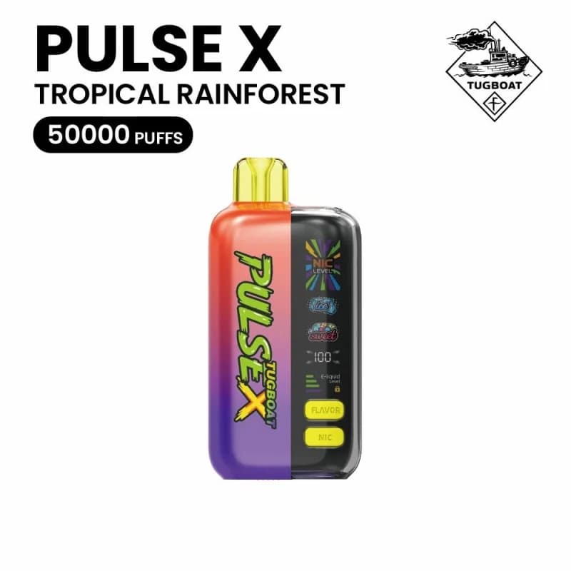 Tropical Rainforest TUGBOAT PULSE X Tropical Rainforest TUGBOAT PULSE X - Vape Lab