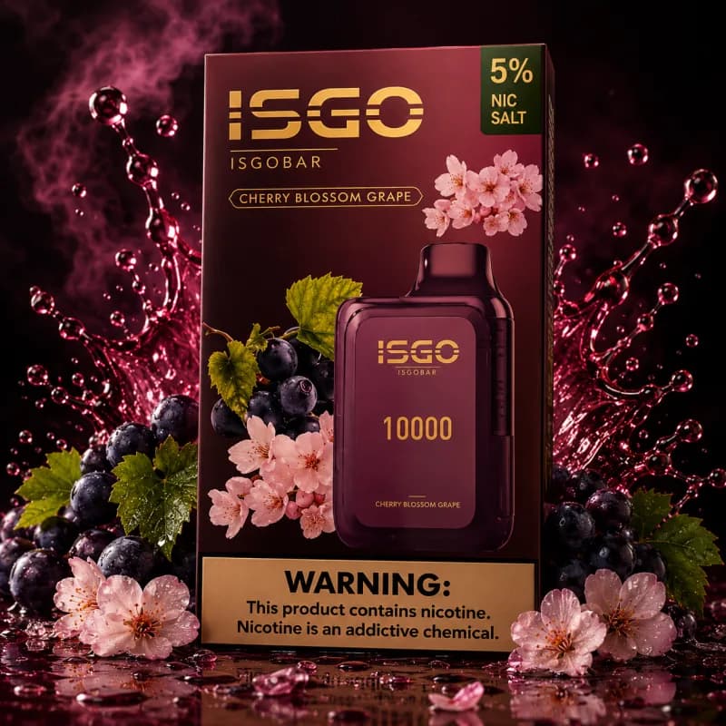 Cherry Blossom Grape ISGO Bar Cherry Blossom Grape ISGO Bar - Vape Lab