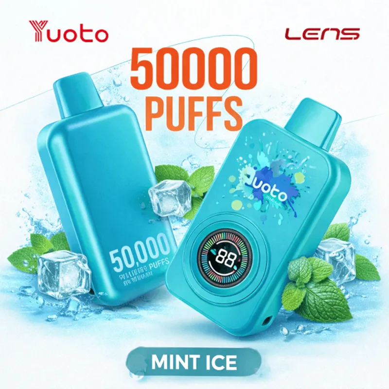 Mint Ice Yuoto Lens 50K Puffs Mint Ice Yuoto Lens 50K Puffs - Vape Lab