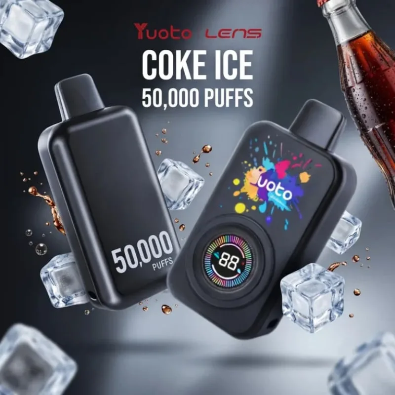 Coke Ice Yuoto Lens 50K Puffs Coke Ice Yuoto Lens 50K Puffs - Vape Lab