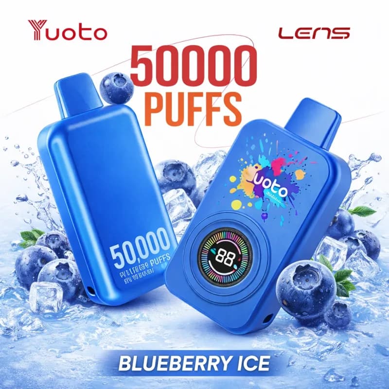 Blueberry Ice Yuoto Lens 50K Puffs Blueberry Ice Yuoto Lens 50K Puffs - Vape Lab