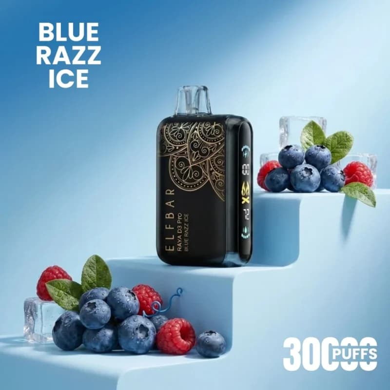 Blue Razz Ice Elfbar Raya D3 Pro Blue Razz Ice Elfbar Raya D3 Pro - Vape Lab