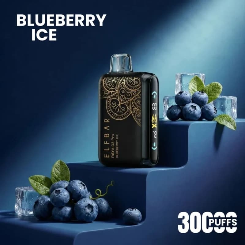Blueberry Ice Elfbar Raya D3 Pro Blueberry Ice Elfbar Raya D3 Pro - Vape Lab